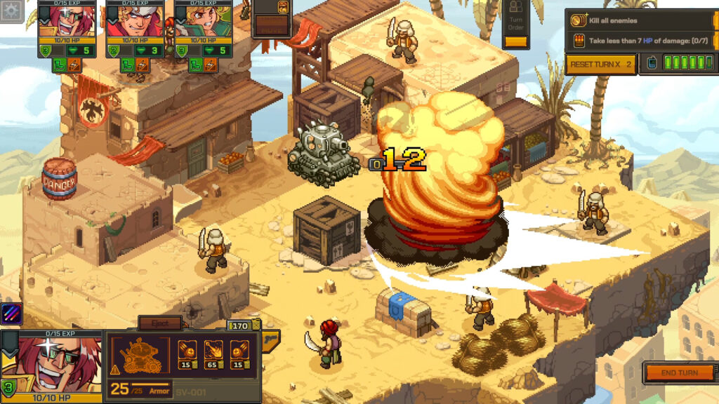 Metal Slug Tactics review recenzija opis